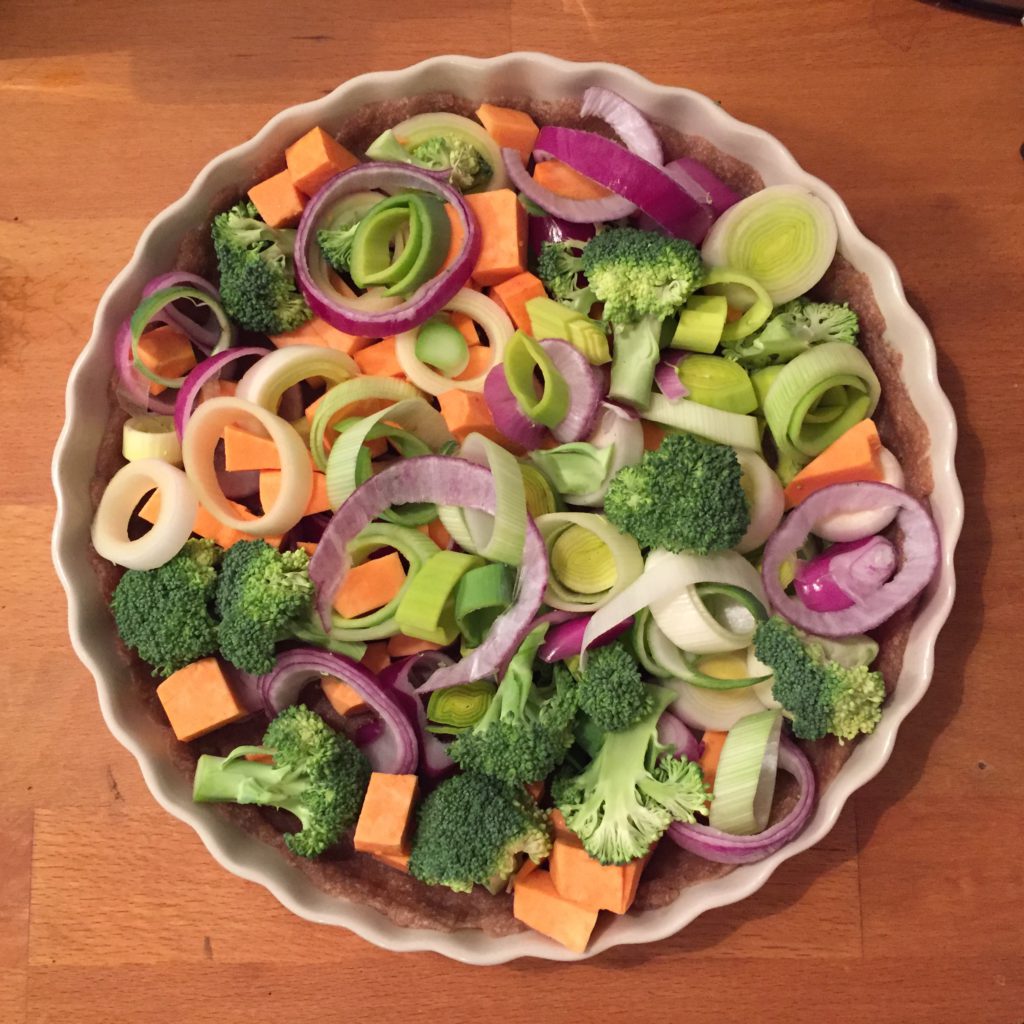 Quiche mit Gemüse