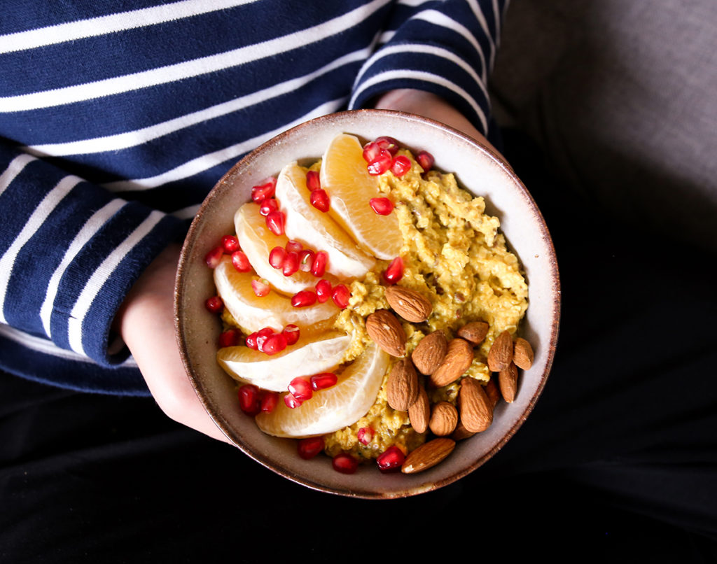 Weihnachtliches Porridge 