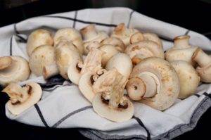 Gemüse im Frühling: Champignons