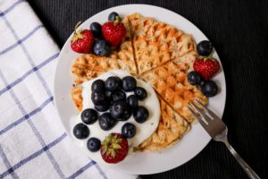 Gesunde Snacks: Chia-Waffeln