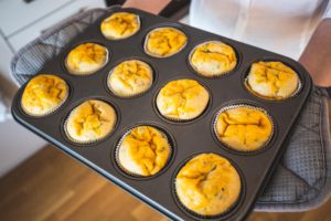 Magerquark: herzhafte Muffins