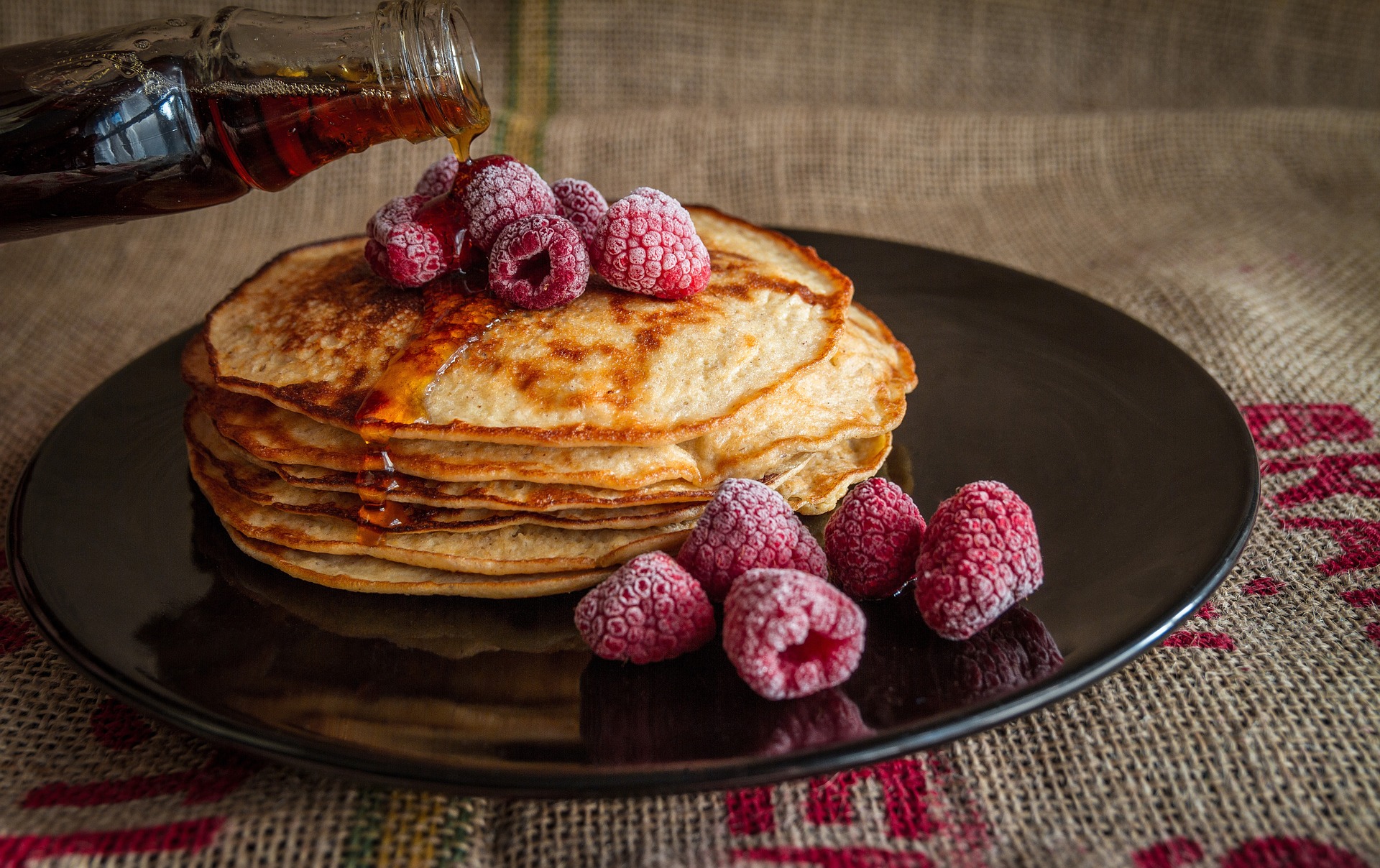 warmes frühstücken: Pancakes