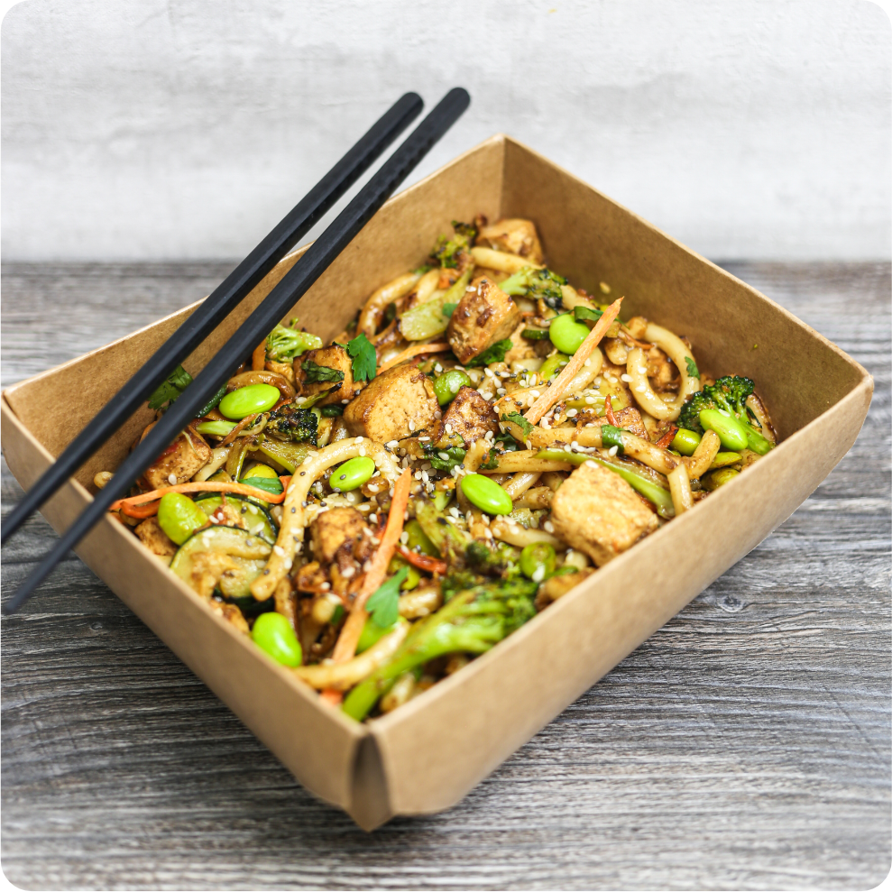 Unser Lieferservice bringt dir leckere Japanese Udon Noodles direkt nach Hause.