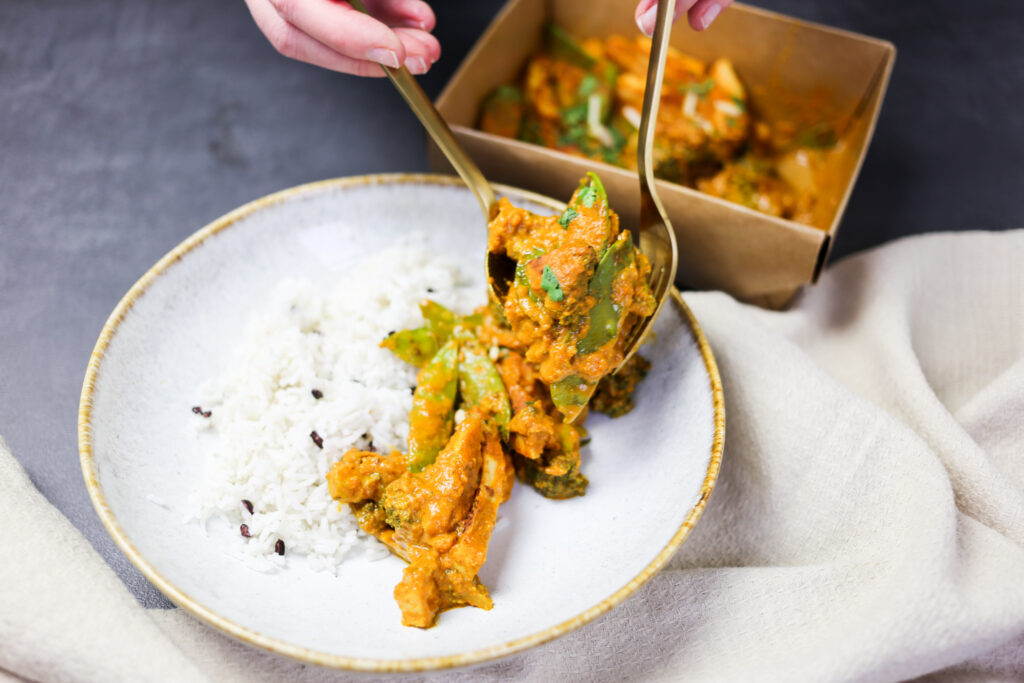 Indische Küche bei taste&soul: Cremiges Butter Chicken Curry 