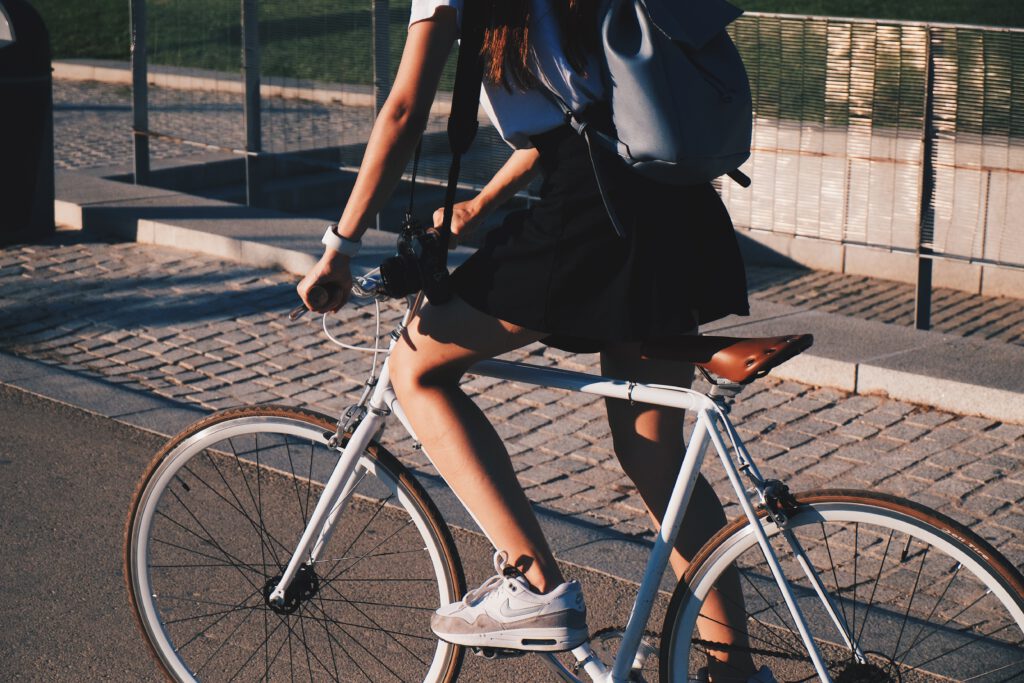 Nachhaltigkeit im Alltag geht auch mobil: Fahrradfahren