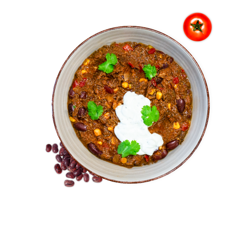 Pulled Beef Chili