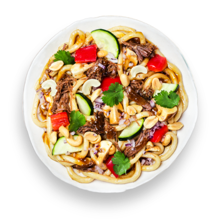 Pulled Beef Szechuan Noodles