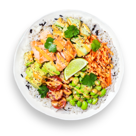 Japanese Salmon Bowl