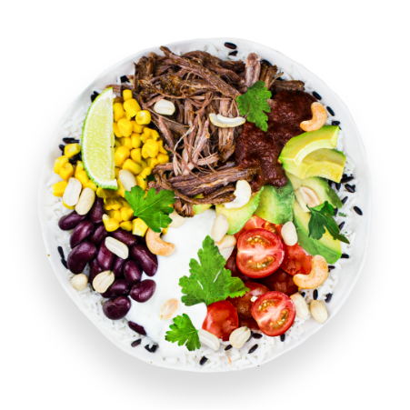 Mexican Pulled Beef Bowl