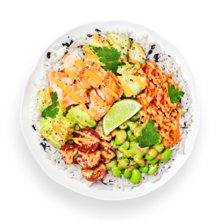 Japanese Salmon Bowl