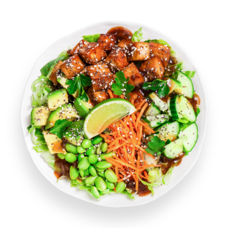 Vegan Teriyaki Salad