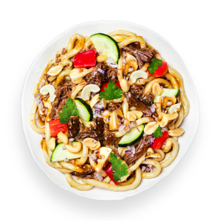 Pulled Beef Szechuan Noodles