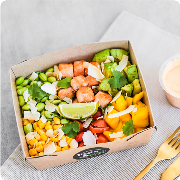 Exotic Mango Salmon Bowl